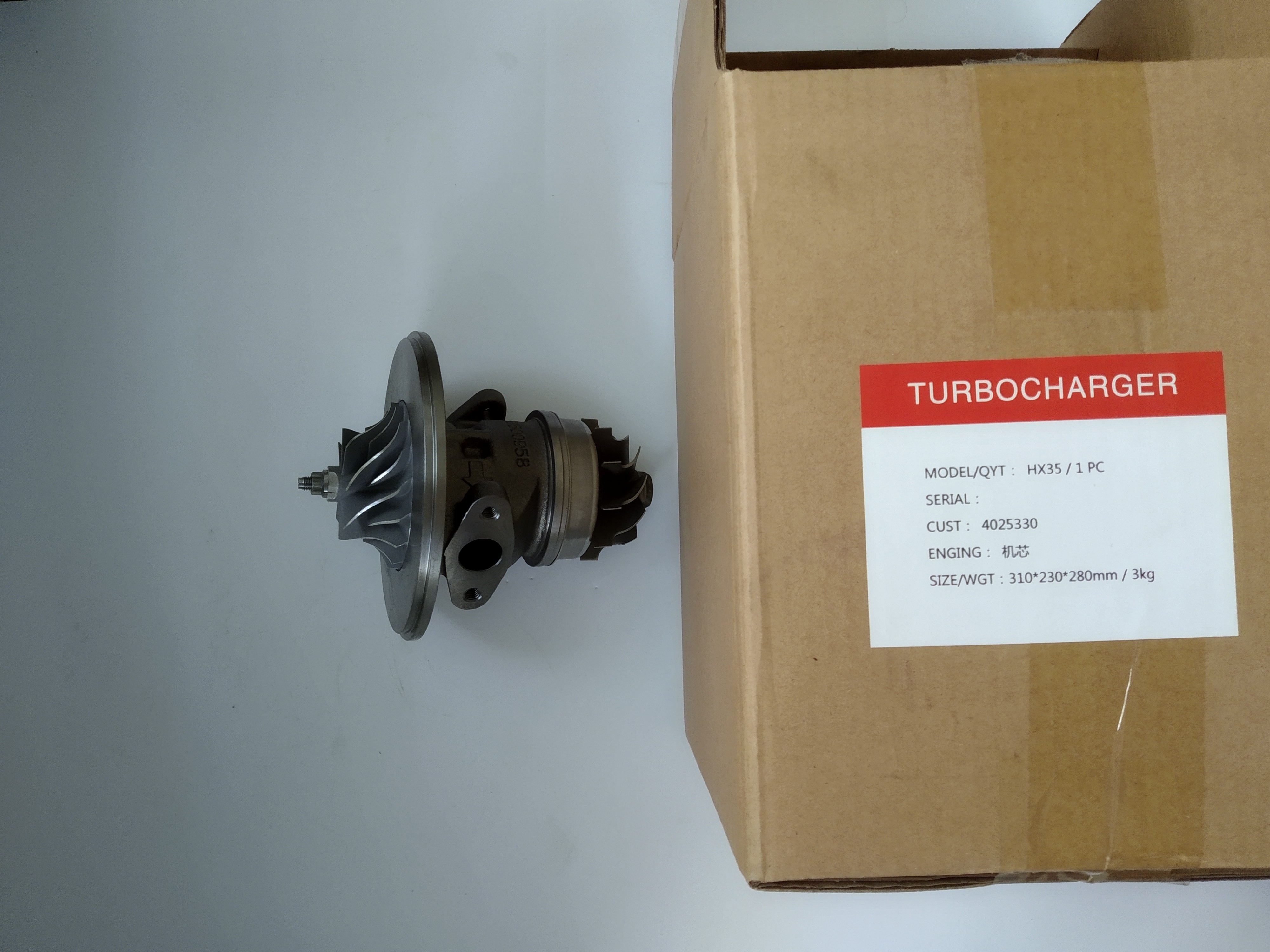Turbocharger Movement HX35 4025330 for Cummins 6BT Engine